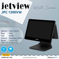 JETVIEW JPC 1300 VW İ3 / 4 GB RAM / 64 GB SSD / ÖN 15.6 /ARKA 14 EKRAN 